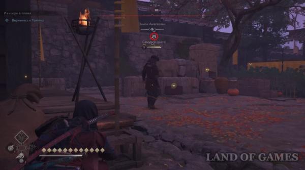 Замок Амагасаки в Assassin's Creed Shadows: все самураи-дайсе и легендарный сундук