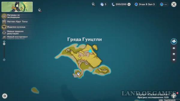 Драгоценные сундуки на курорте Оазис отдыха в Genshin Impact: где найти